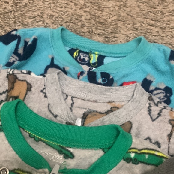 Simple Joys by Carters Footed Pajama Bundle - Picture 5 of 6